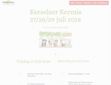 Tablet Screenshot of kerselaerkermis.be